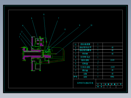 大口径管端坡口整形机设计