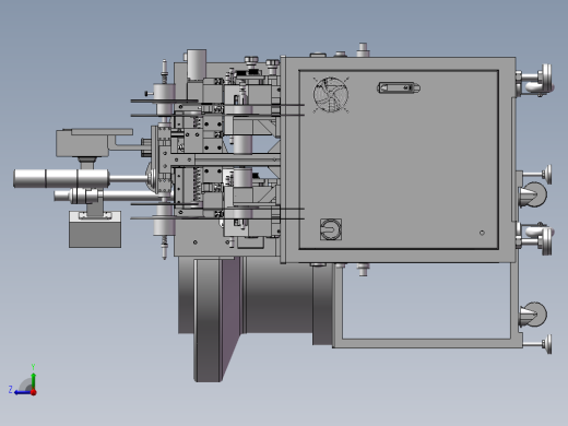 电子产品全自动包装机右视缩略图