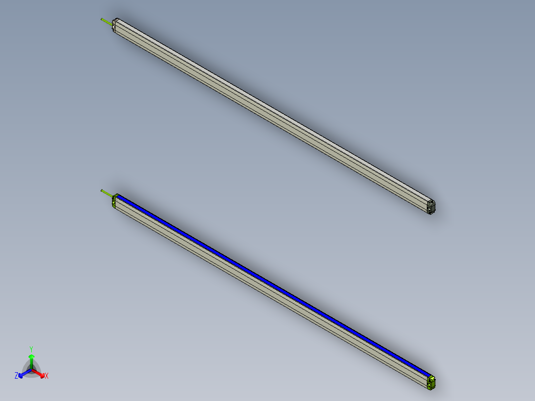安全_区域传感器H2TLS2240_3D主视图