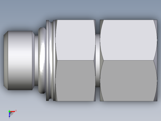 卡套式工业通用硬管接头EO_Swivel_connector_EGEO12LMCF俯视缩略图