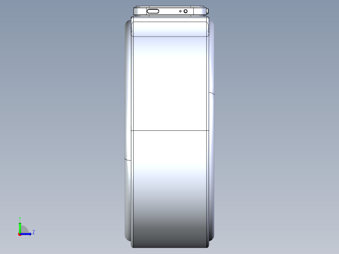 苹果概念手表左视图