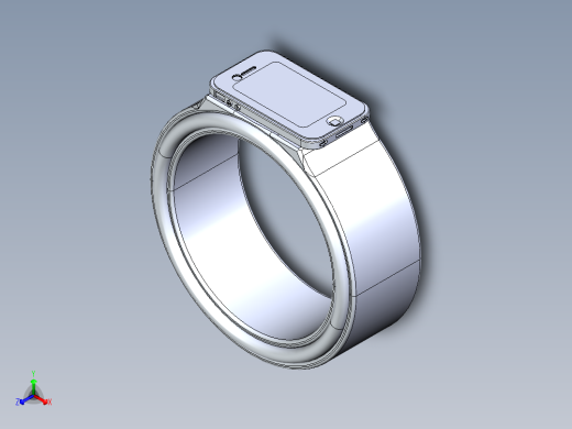 苹果概念手表正等轴测缩略图