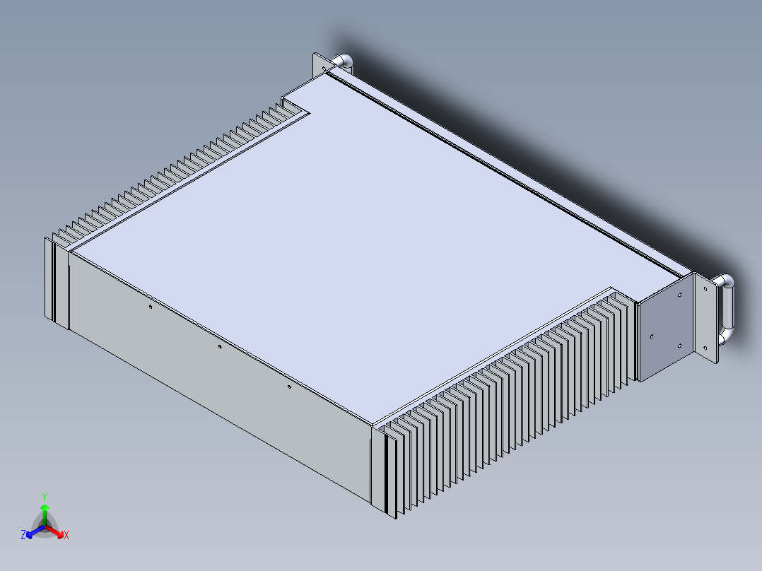 服务器正等轴测图