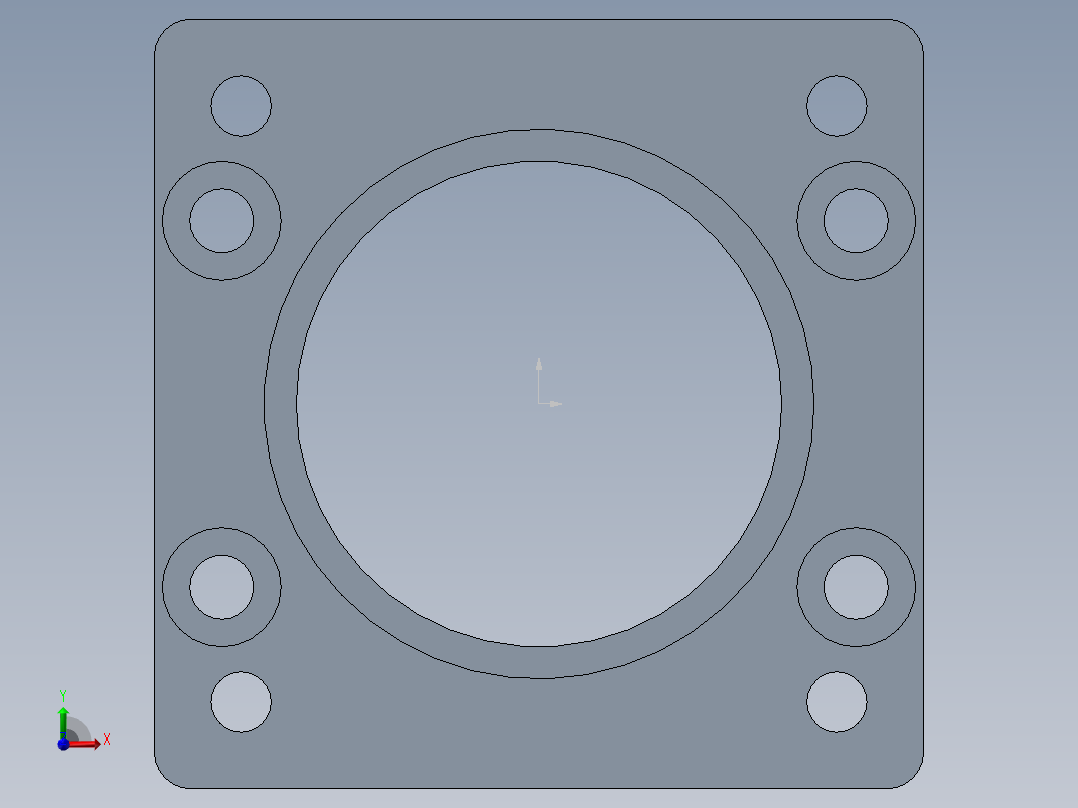 模组KK-60-F1 安川100W电机板(安川=台达 汇川 三菱 富士 禾川).SLDPRT前视图