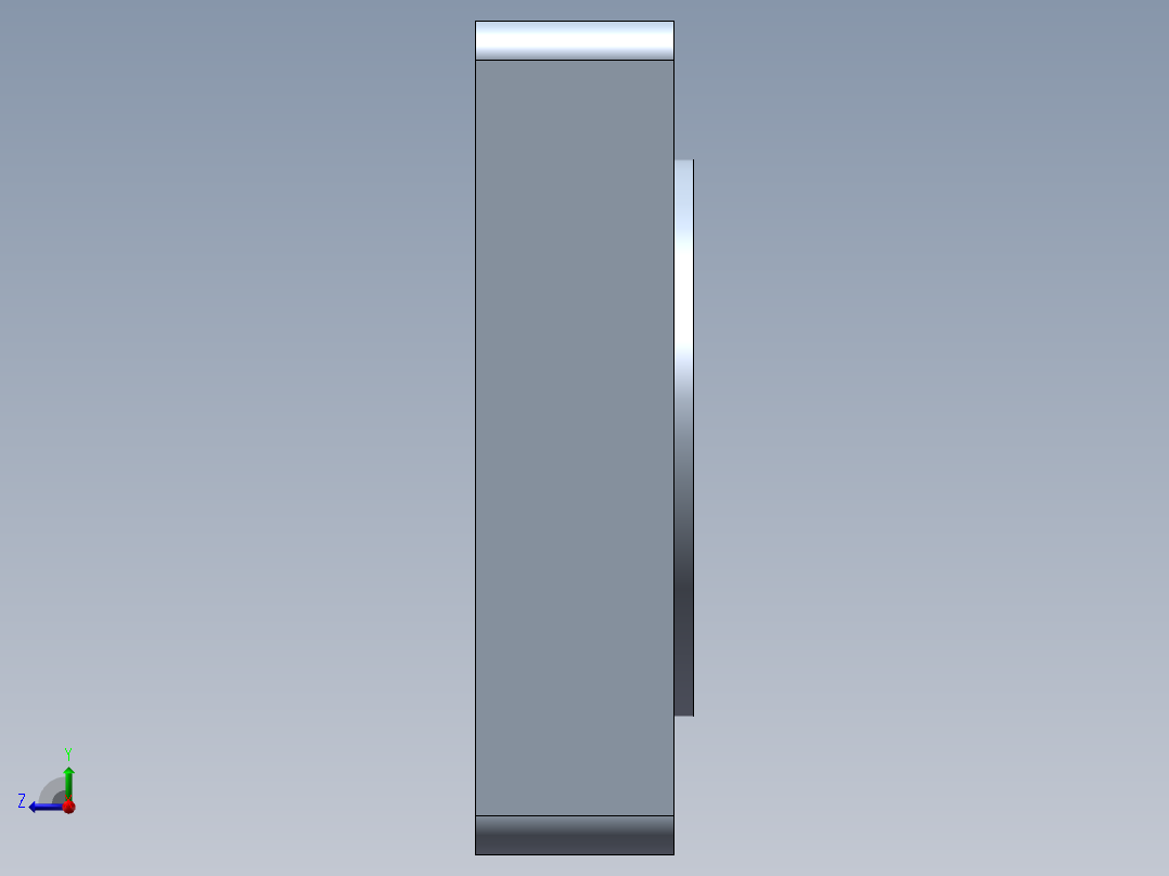 模组KK-60-F1 安川100W电机板(安川=台达 汇川 三菱 富士 禾川).SLDPRT右视图