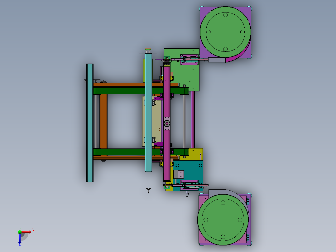 2023.02月-模块灯组立自动化sw18可编辑俯视图