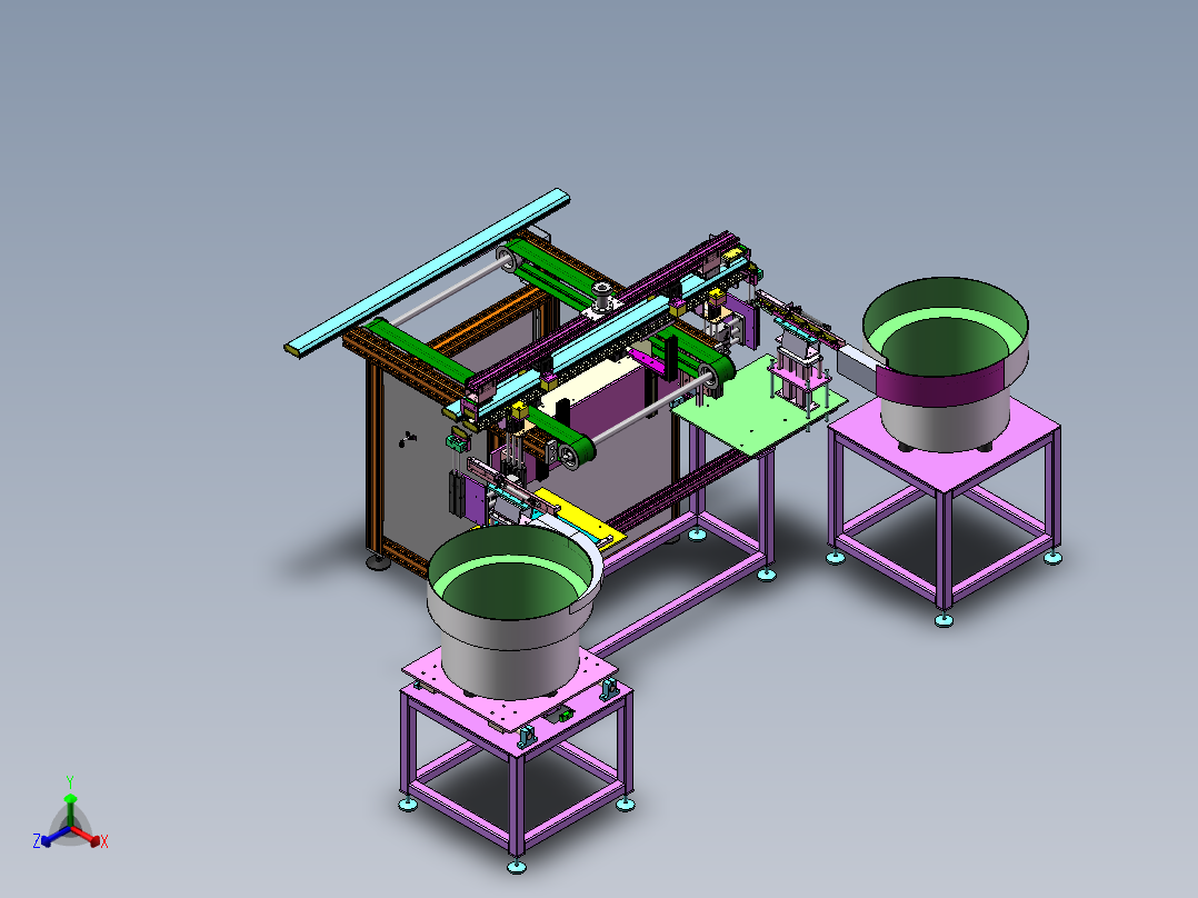 2023.02月-模块灯组立自动化sw18可编辑正等轴测图