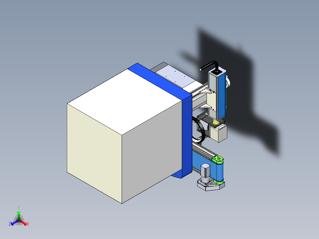 视觉打标机自动调焦距x_t