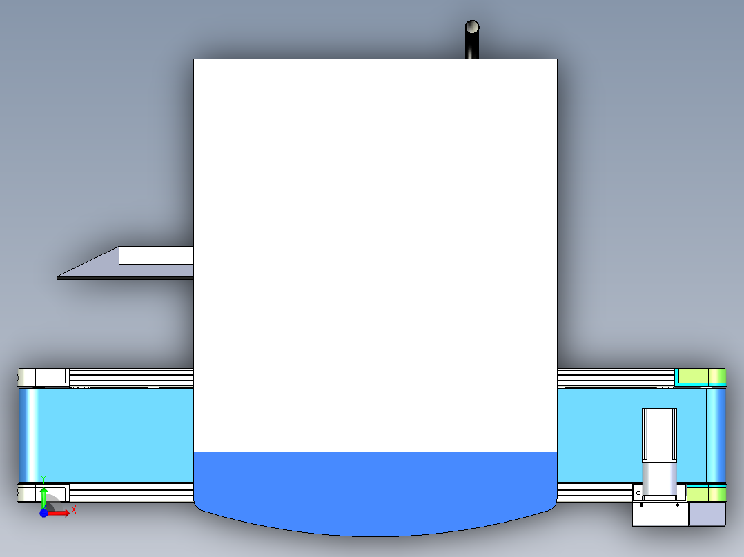 视觉打标机自动调焦距x_t前视图