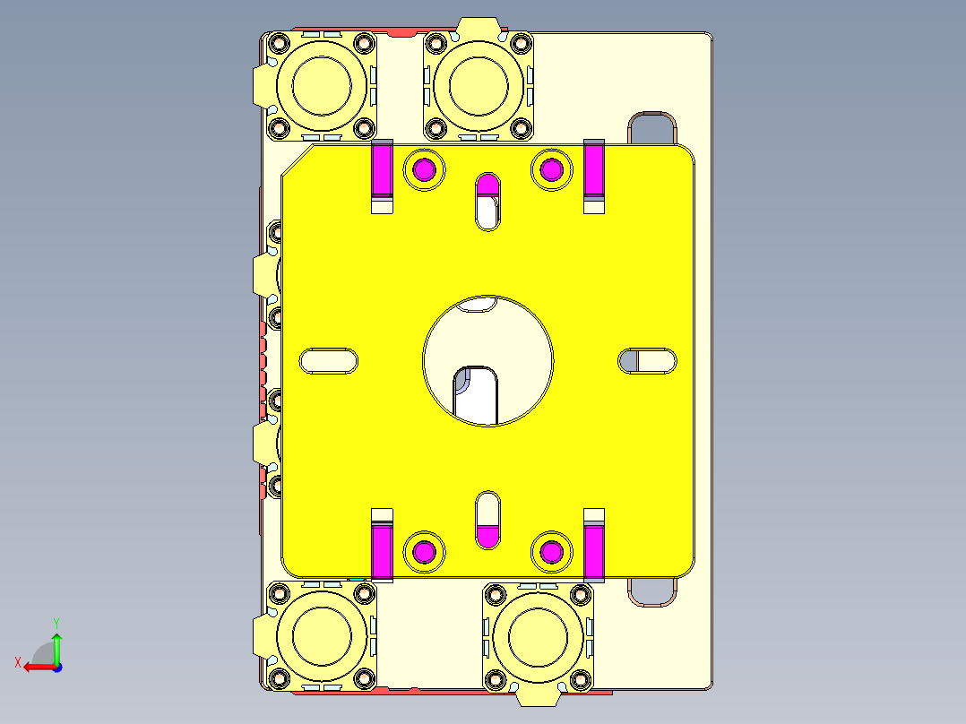 X1-C-US-笔记本CNC工装夹具三维模型WWAN-V0-CNC6-侧孔加工-200818后视图
