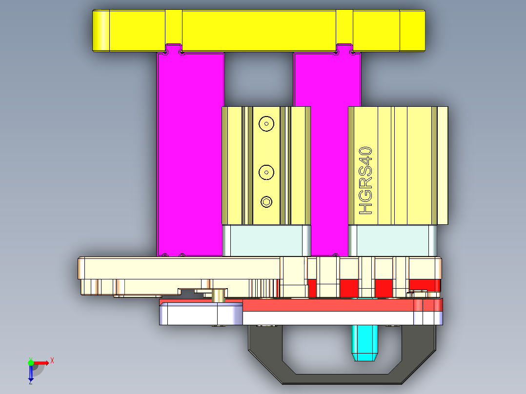 X1-C-US-笔记本CNC工装夹具三维模型WWAN-V0-CNC6-侧孔加工-200818俯视图