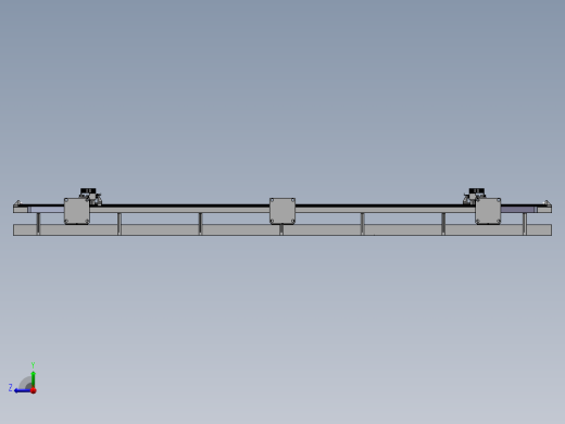 对称龙门桁架机械手右视缩略图