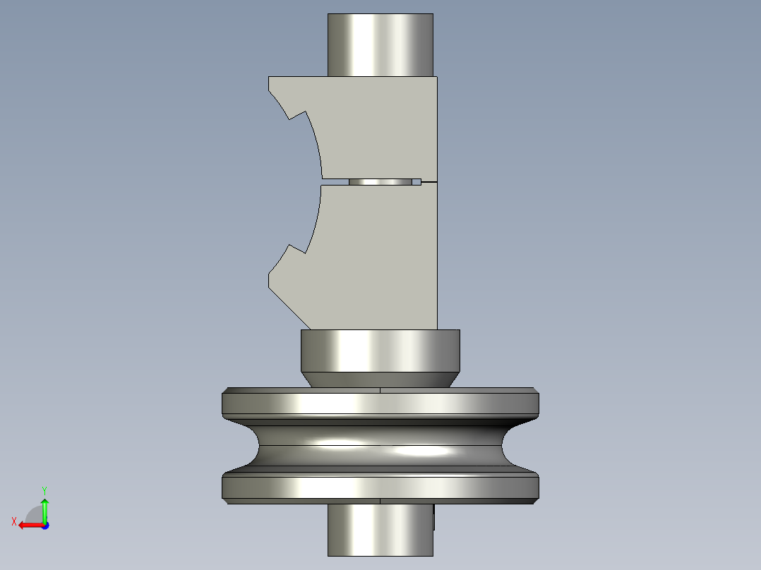 功能辅件A与U槽滑轮套件后视图