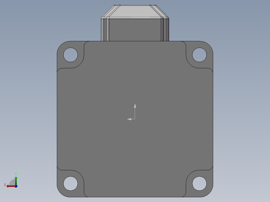 伺服电机 汇川 ISMH1-20B30CB-U231Z后视图