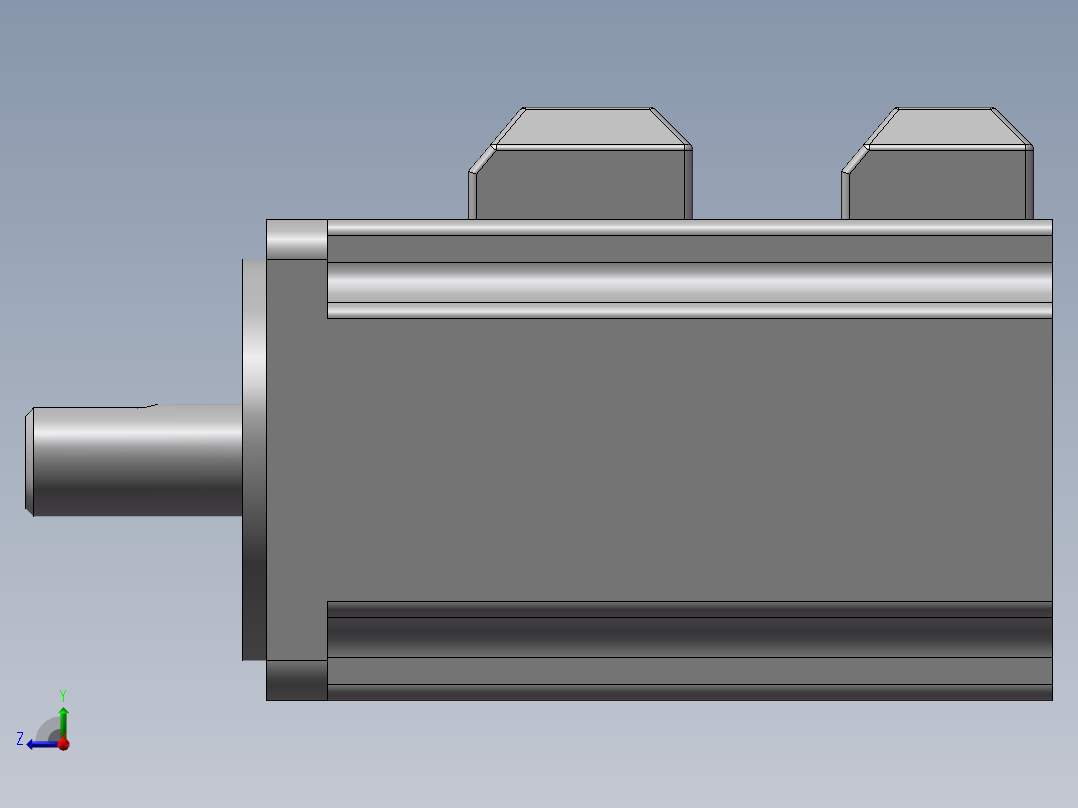 伺服电机 汇川 ISMH1-20B30CB-U231Z右视图