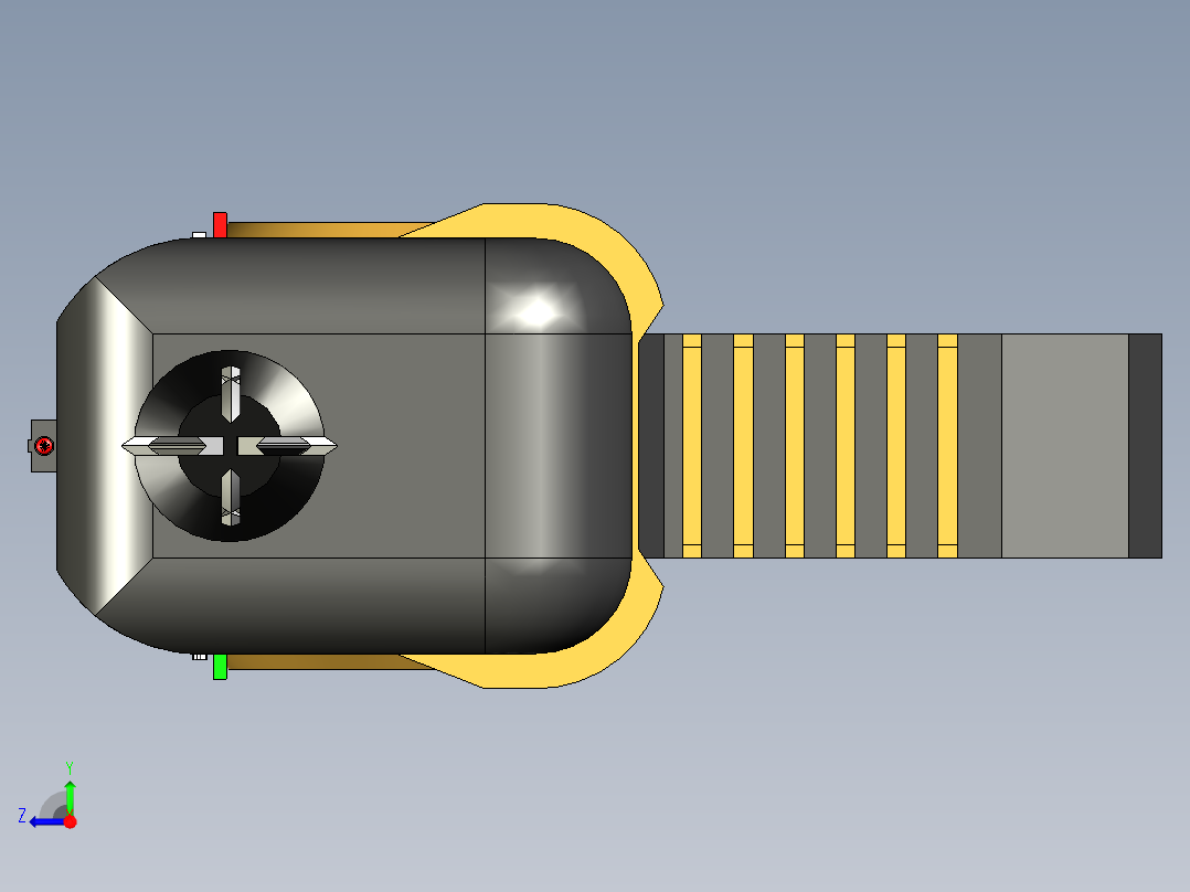 B3003307-蝙蝠侠抓钩枪右视图