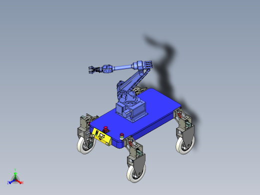 背负式复合智能小车