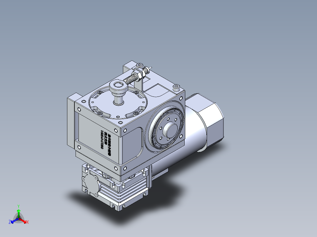 RU60DF意米精密分割器主视图