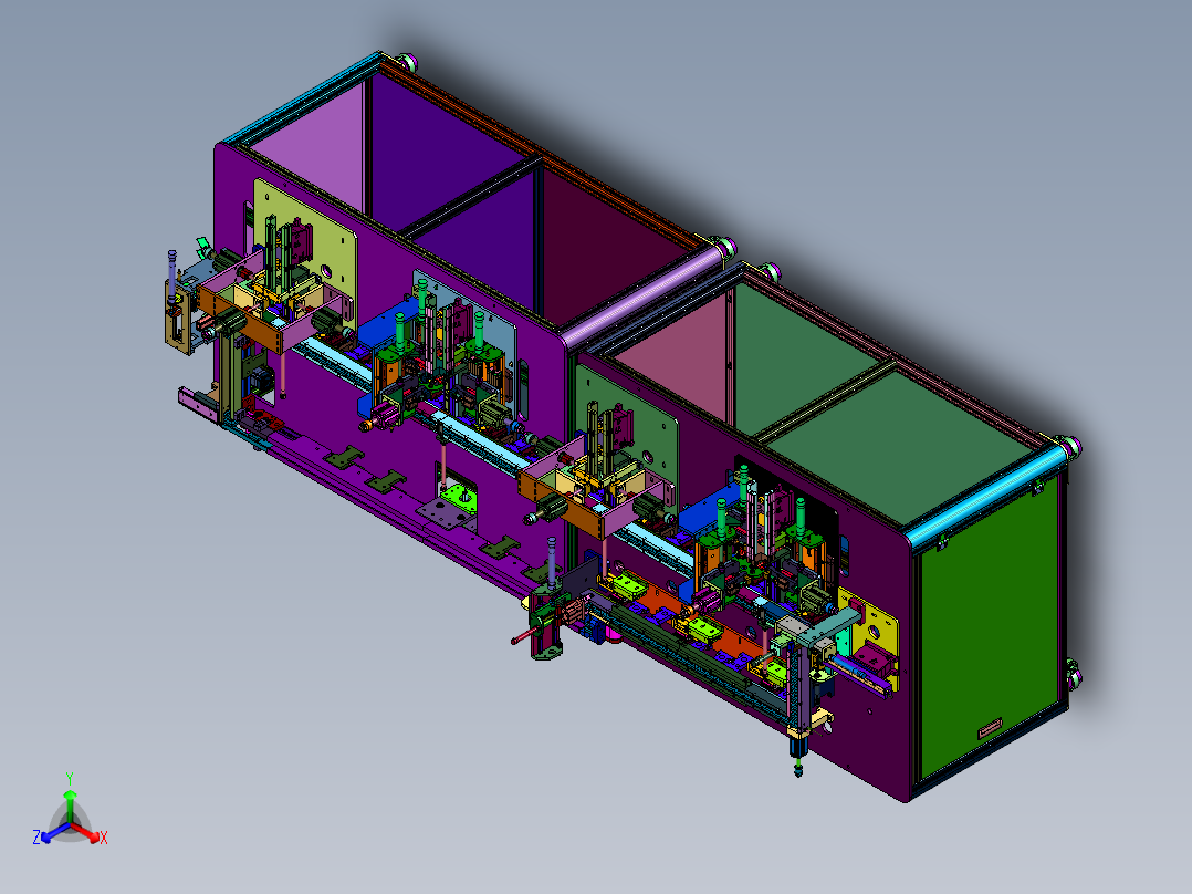 气管T型三通组装机