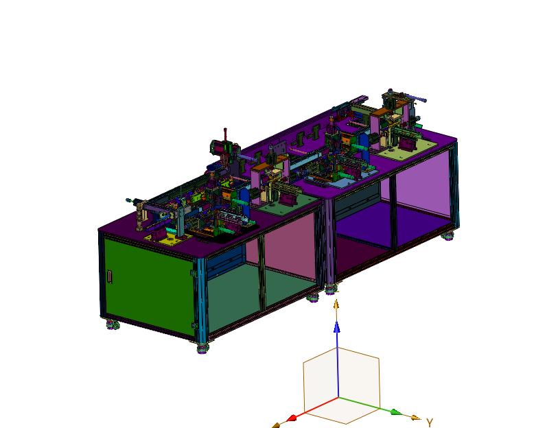 气管T型三通组装机