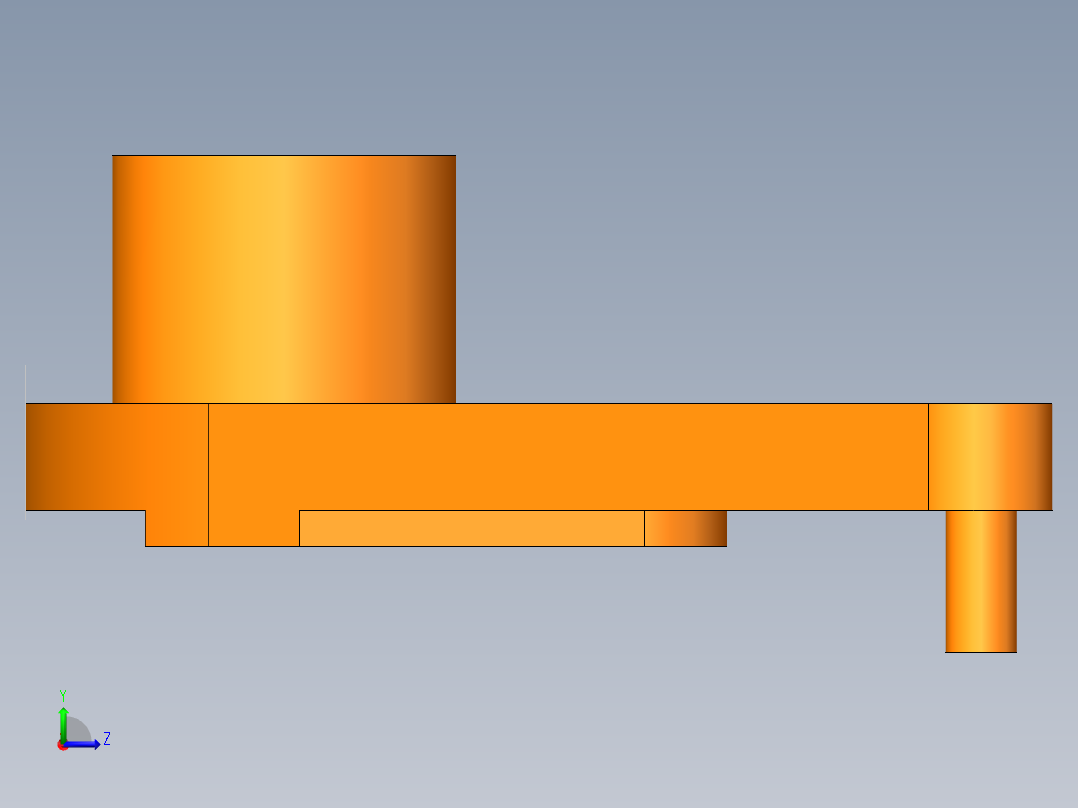 第9届练习题    3D09-H1- SW16左视图