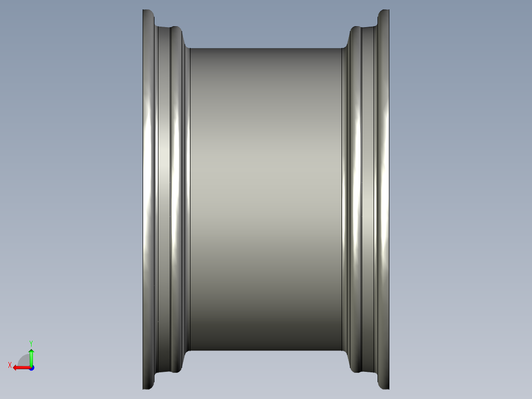 轮盘 8275221 ET-50 26.0 R18 _ W13X2​​0 H2 WHEEL后视图