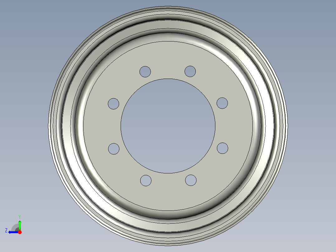 轮盘 8275221 ET-50 26.0 R18 _ W13X2​​0 H2 WHEEL右视图