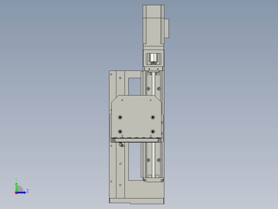 2接送料总装前左视图