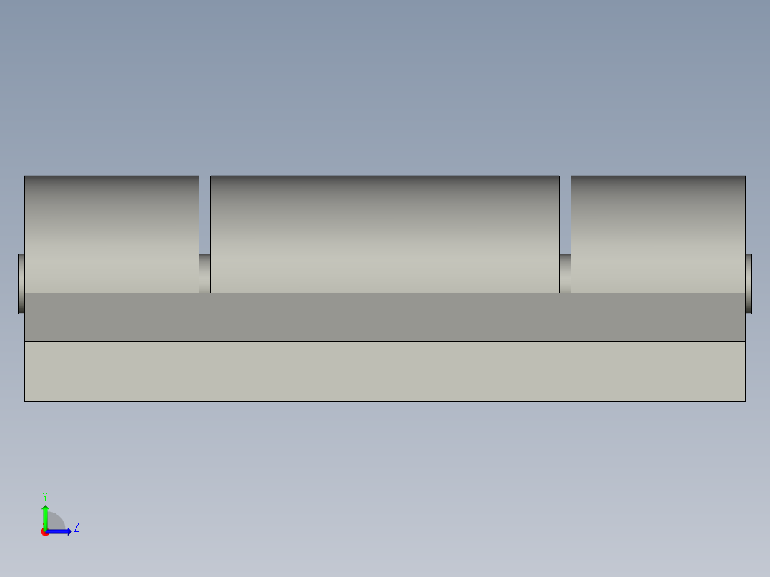 合页HFM01-60-怡合达-BF左视图