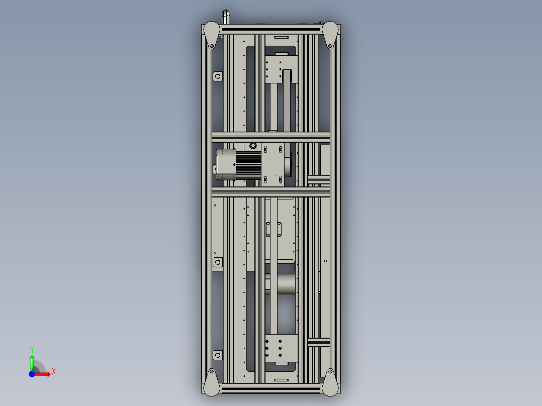 移栽总装-水平移栽-G1前视图