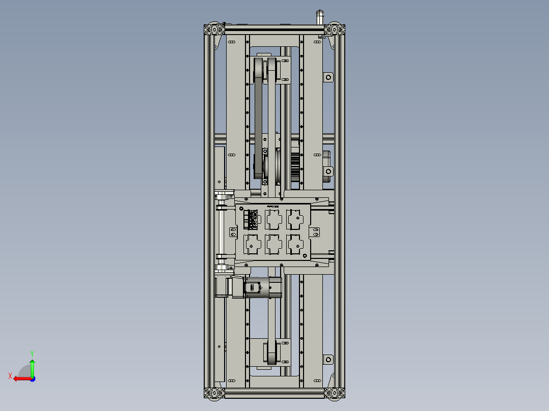 移栽总装-水平移栽-G1后视图