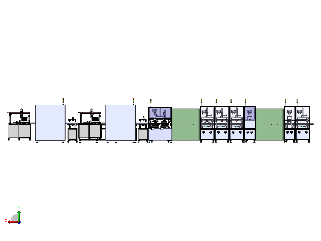 PCB点胶及捞孔机设备,PCB板通用设备后视图