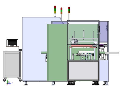 PCB点胶及捞孔机设备,PCB板通用设备左视缩略图