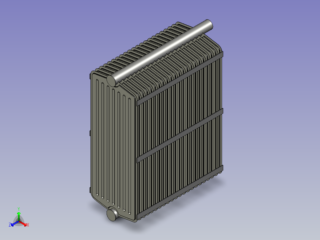 散热器PG1300-22-520主视图