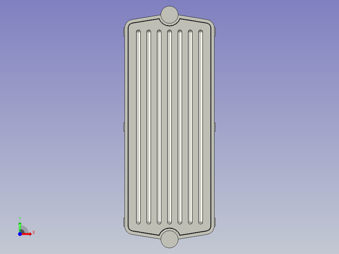 散热器PG1300-22-520前视图