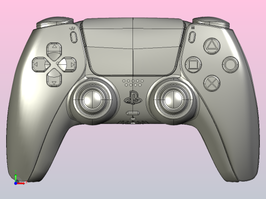 PS5 DualSense手柄，PS5，手柄前视缩略图