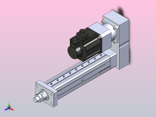 MTA80-300-P10-FF-P-K□-P1500（2000）W-S3 MTA80电动缸 最大负载35KN 额定负载30KN 1500(2000)W电机间接安装 配减速机