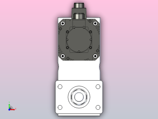 MTA80-300-P10-FF-P-K□-P1500（2000）W-S3 MTA80电动缸 最大负载35KN 额定负载30KN 1500(2000)W电机间接安装 配减速机前视缩略图