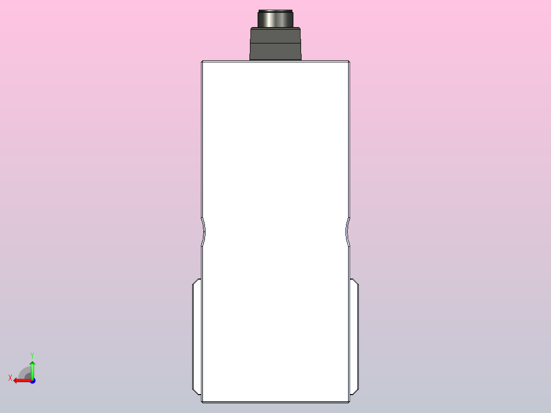 MTA80-300-P10-FF-P-K□-P1500（2000）W-S3 MTA80电动缸 最大负载35KN 额定负载30KN 1500(2000)W电机间接安装 配减速机后视图