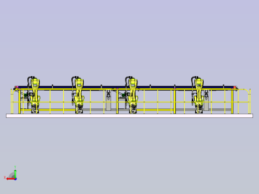机器人自动化生产线设计后视缩略图