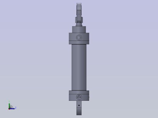 固定眼前后油缸左视缩略图