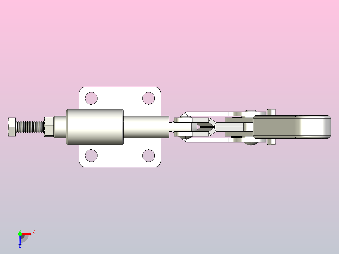 快速夹钳HS-36060.IGS俯视图
