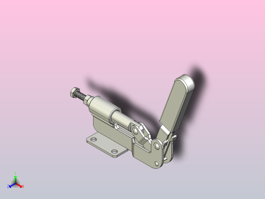 快速夹钳HS-36060.IGS正等轴测缩略图