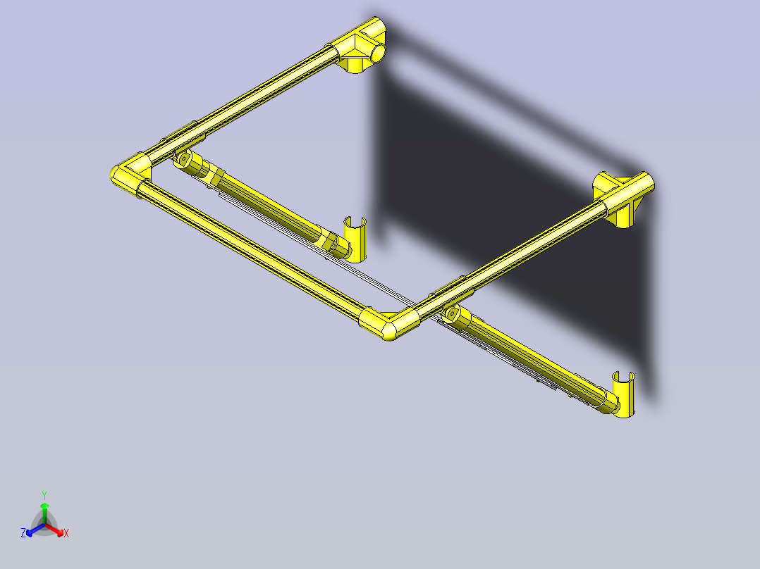 加入作业指示表3D图纸正等轴测图