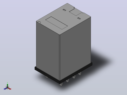 MY2IN(S)、MY2IN-D2(S)继电器[MY2IN(S)]欧姆龙继电器正等轴测缩略图