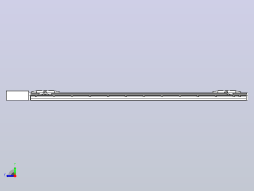 皮带直线轴双滑块型TPA-GCBS-150-P80-L625-QR-M75-N3右视缩略图