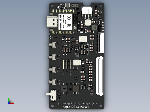 电子墨水屏显示板(ESP32-S3) - EE04前视缩略图
