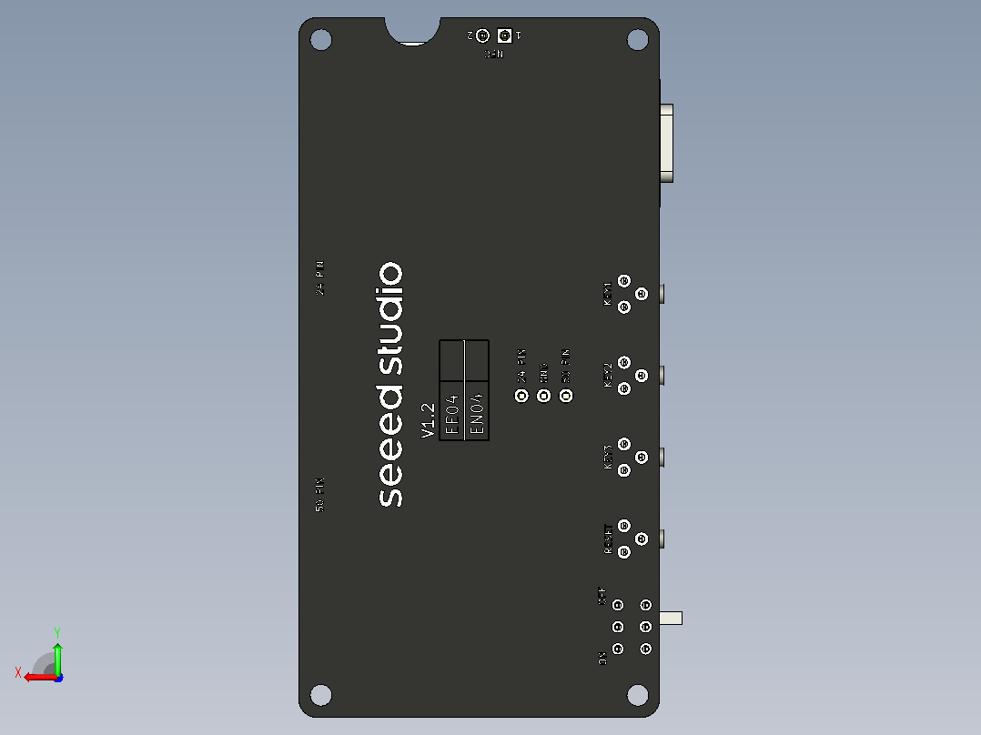 电子墨水屏显示板(ESP32-S3) - EE04后视图
