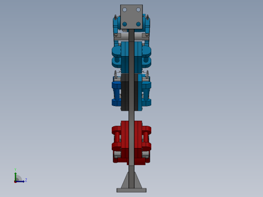 HPS系统液压盘式制动装置制动执行机构_HPS295／6750-WL.RL.CL左视缩略图