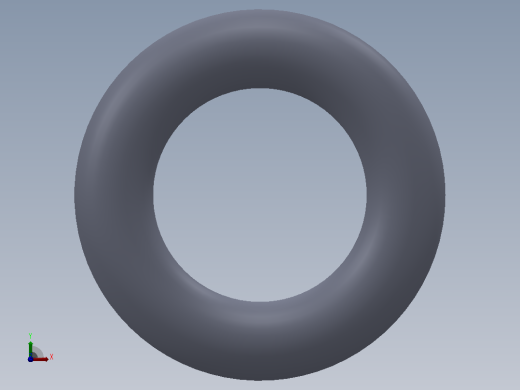 多套GBT3452O形橡胶密封圈3D模型Solidworks设计前视缩略图